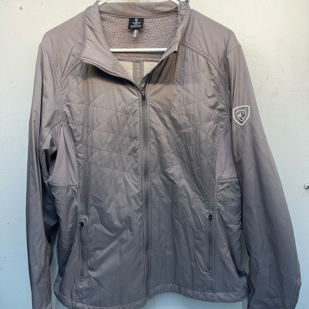 Kuhl The One Jacket Windproof Water Resistant Womens Size XL - Color Gray